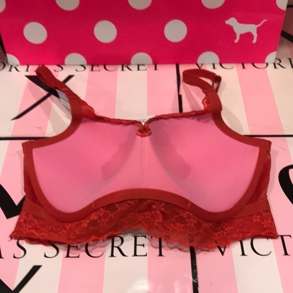 🔥ON SALE🔥2/$25🔥 💖 Pink 💖Victoria’s Secret Padded PUSHUP Bralette - Picture 4 of 6